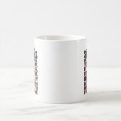 Motivierend Worte - sei ein Hai Kaffeetasse (Mittel)