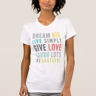 MOTIVIEREND WORTE ZUR LIEBE DURCH moderne Typograf T-Shirt