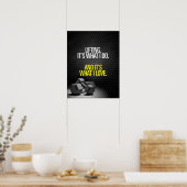 Motivierend Wörter - Ausarbeiten Poster (Küche)