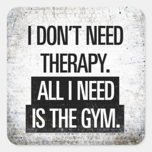 Motivierend Wörter - Ausarbeiten Quadratischer Aufkleber