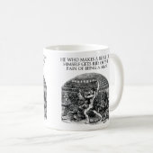 Motivierend Wörter (BEAST) Kaffeetasse (VorderseiteRechts)