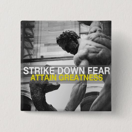 Motivierend Wörter Button (Vorderseite)