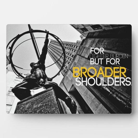 Motivierend Wörter - Gefragt nicht für eine gering Fotoplatte (Vorderseite)