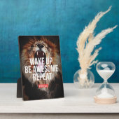 Motivierend Wörter: Geweckt, Phantastisch sein, wi Fotoplatte (Seite)