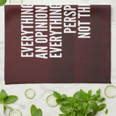 Motivierend Wörter Handtuch (Gefaltet)