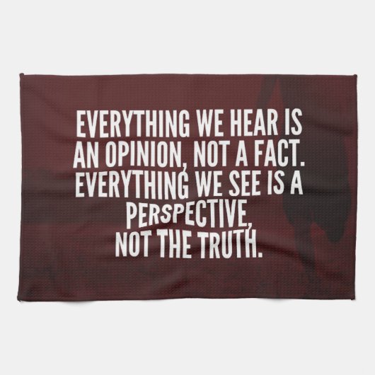 Motivierend Wörter Handtuch (Horizontal)