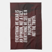 Motivierend Wörter Handtuch (Vertikal)