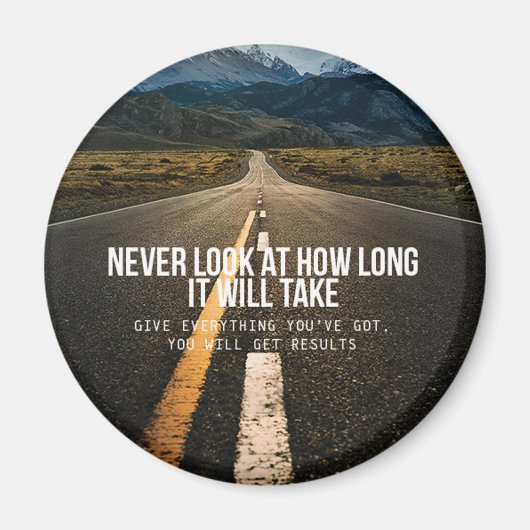 Motivierend Wörter Magnet (Vorne)