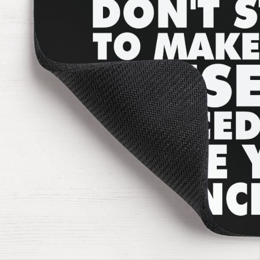 Motivierend Wörter Mousepad (Ecke)