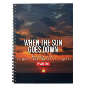 Motivierend Wörter Notizblock