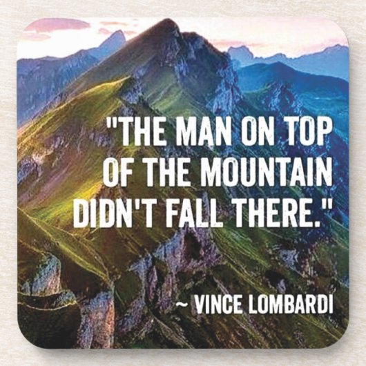 Motivierend Wörter Untersetzer (Vorderseite)