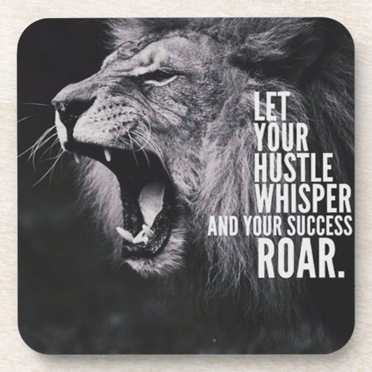 Motivierend Wörter Untersetzer (Vorderseite)