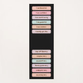 Motivierend Yoga Mat Yogamatte (Vorderseite)