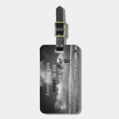 Motivierend Zitat: Alles, was Sie gewollt haben, i Gepäckanhänger (Vorderseite vertikal)