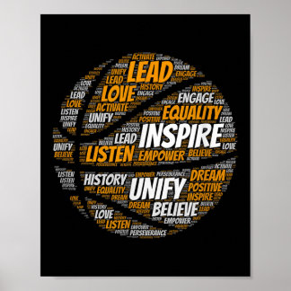 Motivierend Zitat Basketball Inspirierend Worte Poster