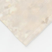 Motivierend Zitat Behalte auf Schildkrötenstrand Fleecedecke (Ecke)