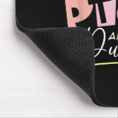 Motivierend Zitat Christlich hat er einen Plan, de Mousepad (Ecke)