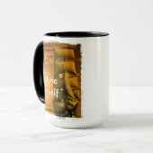 motivierend Zitat des Vintagen Schiffs erforschen Tasse (Vorderseite Links)