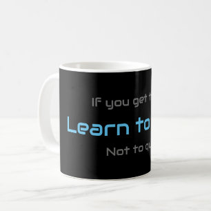 Motivierend Zitat für Ihre psychische Gesundheit Kaffeetasse