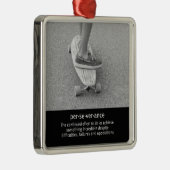 Motivierend Zitat für Langboard Ornament Aus Metall (Rechts)