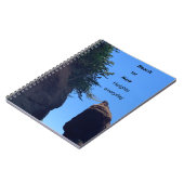 Motivierend Zitat-Hopewell-Rocks-Notebook Notizblock (Linke Seite)
