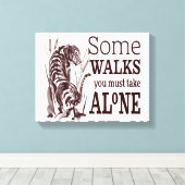 Motivierend Zitat im japanischen Kunststil Leinwanddruck (Insitu (Holzboden))