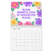 Motivierend Zitat Inspiration Dopamindekor Kalender (Mär 2027)