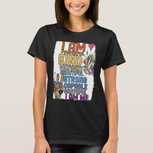 Motivierend Zitat Inspiration Positives Sprichwort T-Shirt