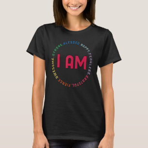 Motivierend Zitat Inspiration Positives Sprichwort T-Shirt