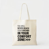 Motivierend Zitat Kunstträume Bekannte Zitate Tragetasche (Vorne)