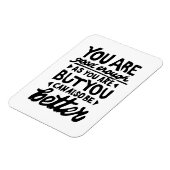 Motivierend Zitat Magnet (Linke Seite)