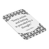 Motivierend Zitat Magnet (Rechte Seite)