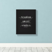 Motivierend Zitat Moderne Schriftzeichen Leinwanddruck (Insitu (Holzboden))