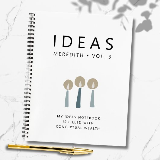 Motivierend Zitat Personalisierte Ideen Notizblock