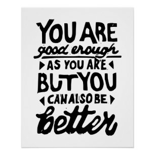 Motivierend Zitat Poster