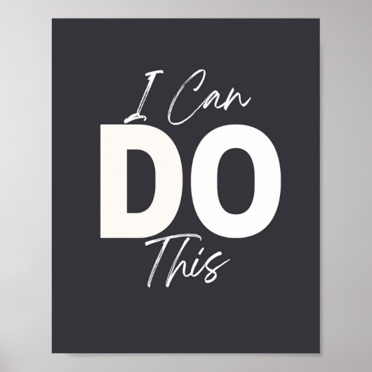 Motivierend Zitat Poster (Vorne)