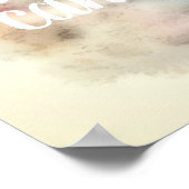 motivierend Zitat-Poster der Welt ist Ihre Leinwan Poster (Ecke)