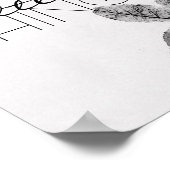 motivierend Zitat Poster genießen die kleinen Ding (Ecke)