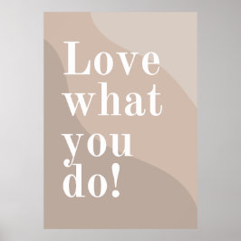 Motivierend Zitat-Poster Poster