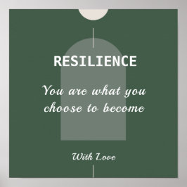 Motivierend Zitat-Poster Poster