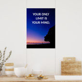 Motivierend Zitat-Poster Poster (Küche)
