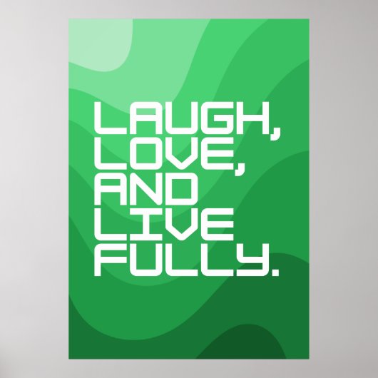 Motivierend Zitat-Poster Poster (Vorne)