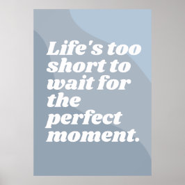 Motivierend Zitat-Poster Poster