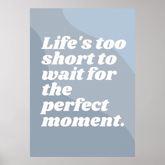 Motivierend Zitat-Poster Poster (Vorne)