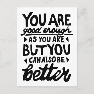 Motivierend Zitat Postkarte