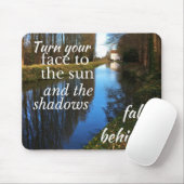 Motivierend Zitat: Schalten Sie Ihr Gesicht in die Mousepad (Mit Mouse)