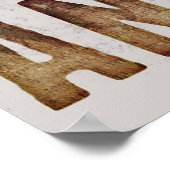 Motivierend Zitat Stilvolle Tanz Poster (Ecke)