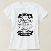 Motivierend Zitat über Erfolgsschwarzdruck