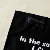 Motivierend Zitat über Fußballspielerinnen Strandtuch (Beispiel)