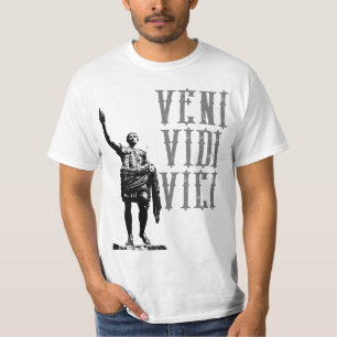 Motivierend Zitat Veni Vidi Vici Caesar Mens T-Shirt